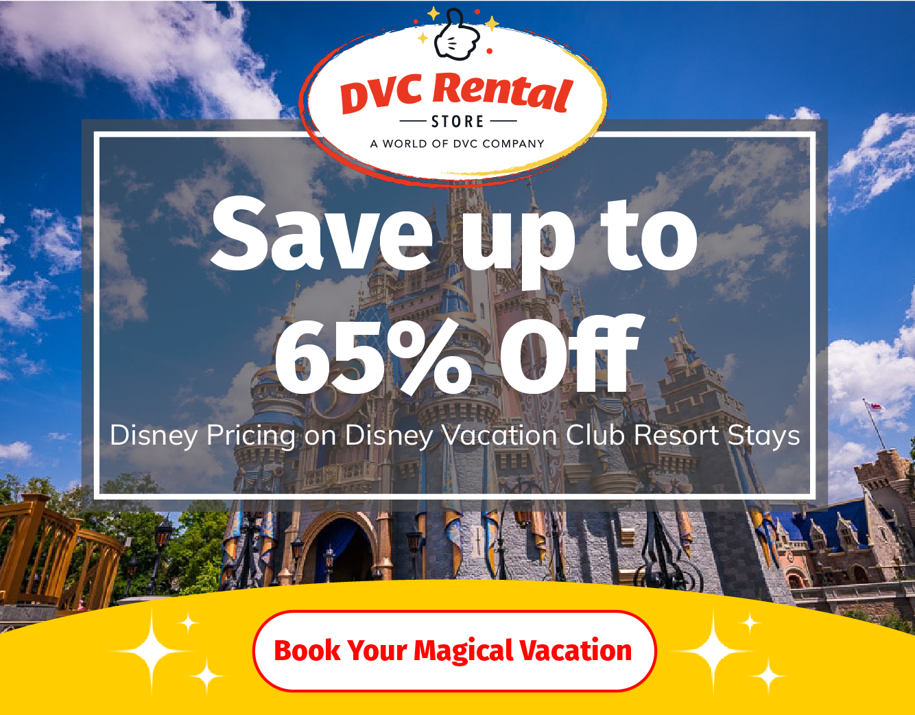 DVC Rental Store Logo, Save up to 65% off